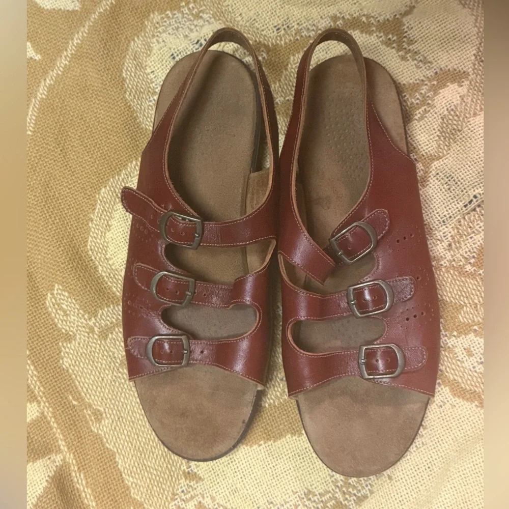 SAS Tripad Comfort Trio II Sandals In Amber - Picture 4 of 11